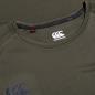 Canterbury Mens Core Vapodri Superlight T-Shirt - Forest Night - Collar