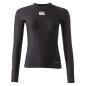 Canterbury Womens Thermoreg Baselayer Top - Black Long Sleeve - Front