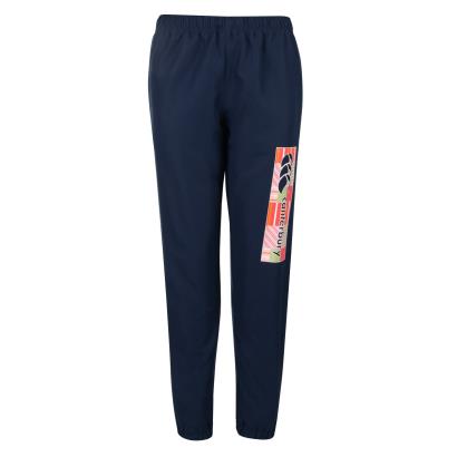 Canterbury Womens Uglies Tapered Cuffed Stadium Pants - Peacoat - Front Mannequin