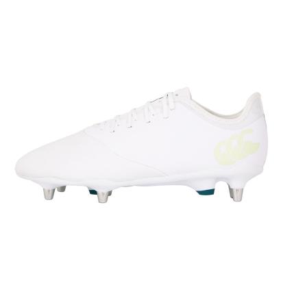 Canterbury Adults Phoenix Genesis Pro Rugby Boots - White - Oute