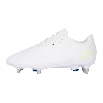 Canterbury Adults Phoenix Genesis Team Rugby Boots - White - Outer Edge