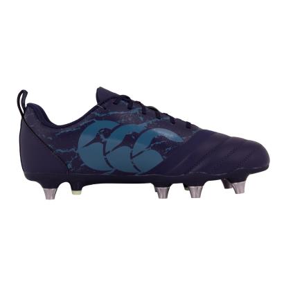 Canterbury Adults Stampede Team Rugby Boots - Medieval Blue - In