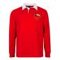 Chile Mens Rugby Origins 1935 Rugby Shirt - Long Sleeve Red - Front