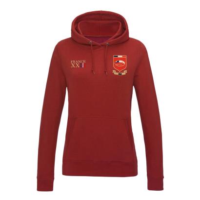 Chile Womens World Cup Classic Hoodie - Red - Front