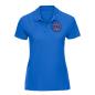 Special Edition Coronation Womens Classic Polo Shirt - Royal - Front