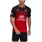 adidas Mens Super Rugby Crusaders Home Rugby Shirt - Short Sleeve - Front on Model