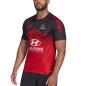adidas Mens Super Rugby Crusaders Performance Tee - Scarlet - Front on Model