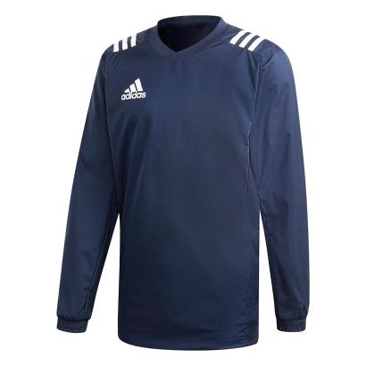 adidas Mens Teamwear Rugby Contact Training Top - Navy - Front