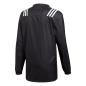 adidas Mens Teamwear Rugby Contact Training Top - Black - Back