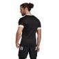 adidas 3S Rugby Match Shirt Black - Model 2