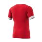 adidas 3S Rugby Match Shirt Red Kids - Back