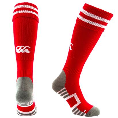 Canterbury Performance Socks Red - Front
