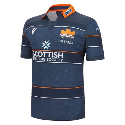 Edinburgh Kids 1872 Rugby Shirt - Short Sleeve 2023 - Front