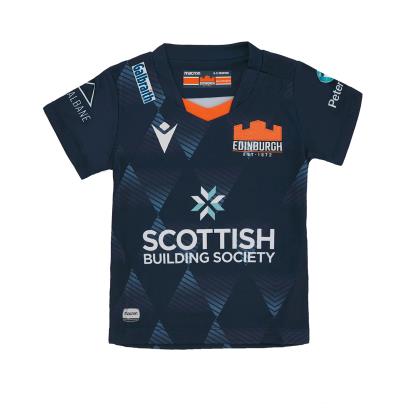 Edinburgh Baby Home Rugby Shirt - Short Sleeve 2023 - Front
