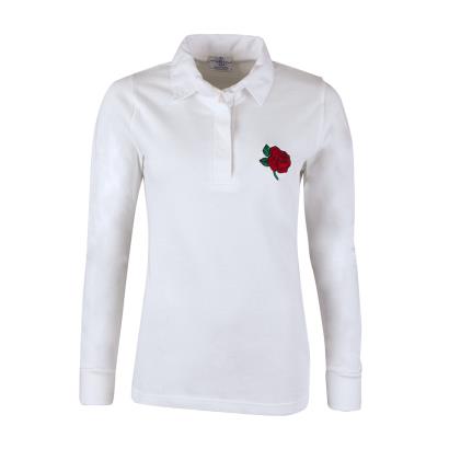 England Ladies Classic Rugby Shirt L/S - Front