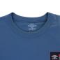 England Mens Cotton T-Shirt - Ensign Blue 2023 - Collar