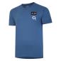England Mens Cotton T-Shirt - Ensign Blue 2023 - Front
