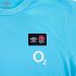 England Mens Cotton T-Shirt - Bachelor Button 2023 - England Rose, Umbro and O2