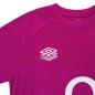 England Mens Gym Training T-Shirt - Wild Aster 2023 - Umbro Logo
