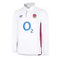 Umbro England Mens Classic Home Rugby Shirt - Long Sleeve - Front