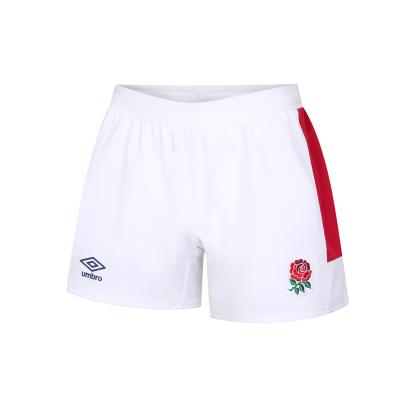 Umbro England Kids Home Rugby Shorts - Front