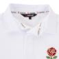 Rugbystore England 1871 Mens Rugby Shirt - Long Sleeve White - Collar