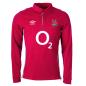 Umbro England Mens Classic Alternate Rugby Shirt - Long Sleeve - Front