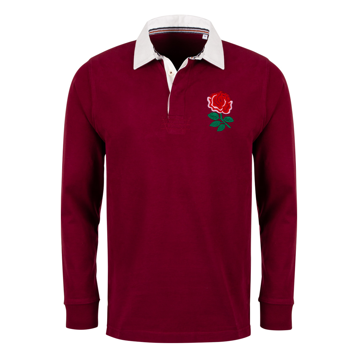Mens England Heavyweight Vintage Rugby Shirt (Long Sleeved) | rugbystore