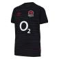 England Kids Alternate Rugby Shirt - Short Sleeve Black 2023 - Front