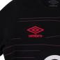 England Kids Alternate Rugby Shirt - Short Sleeve Black 2023 - Umbro Logo
