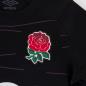 England Kids Alternate Rugby Shirt - Short Sleeve Black 2023 - England Rose