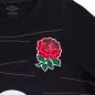 England Mens Alternate Rugby Shirt - Short Sleeve Black 2023 - England Rose and Umbro