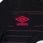 England Mens Alternate Rugby Shirt - Short Sleeve Black 2023 - Umbro Logo