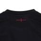 England Mens Alternate Rugby Shirt - Short Sleeve Black 2023 - Back of Neck