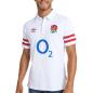 England Mens Classic Home Rugby Shirt - Short Sleeve White 2023 - Model