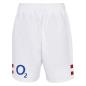 England Kids Home Rugby Shorts - White 2023 - Back