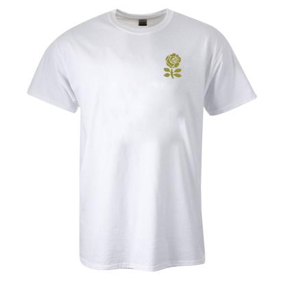 England Classic Cotton Tee White - Front