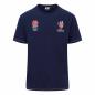 England X Rugby World Cup 2023 Mens Cotton T-Shirt - Navy - Front