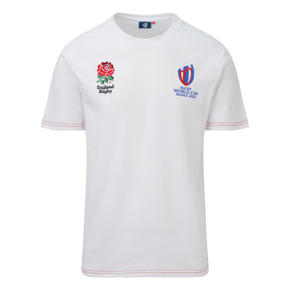 England X Rugby World Cup 2023 Mens Cotton T-Shirt - White | rugbystore
