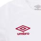 England Womens Home Rugby Shirt - Short Sleeve White 2023 - Umbro Logo