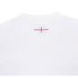 England Womens Home Rugby Shirt - Short Sleeve White 2023 - Back of Neck