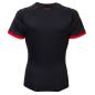 England Womens 7 Alternate Rugby Shirt - Short Sleeve Black 2023 - Back
