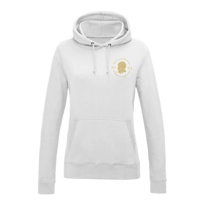 England Womens Grand Slam 2023 Classic Pullover Hoodie - White - Front