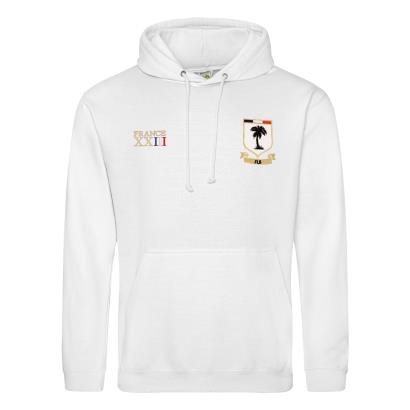 Fiji Mens World Cup Classic Hoodie - White - Front