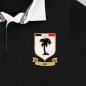 Fiji Mens World Cup Heavyweight Rugby Shirt - Long Sleeve Black - Badge