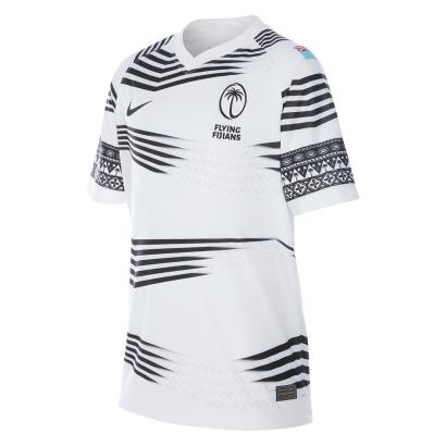 Nike Fiji Kids Home Rugby Shirt - Short Sleeve - Front