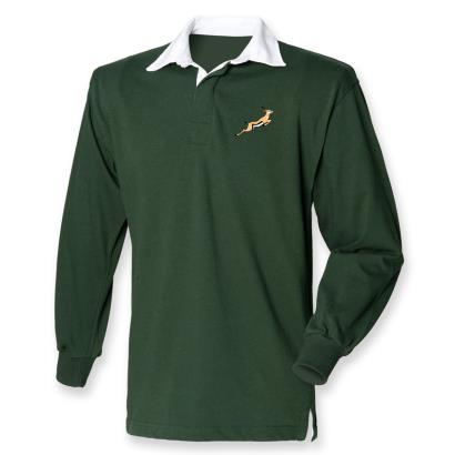 South Africa Classic Rugby Shirt L/S - Fromt