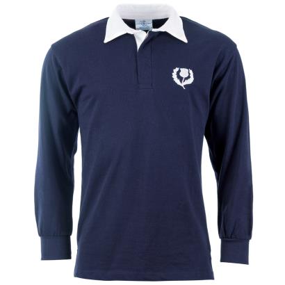 Scotland Classic Rugby Shirt L/S - Front