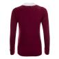 England Womens Classic Rugby Shirt L/S Burgundy - Back