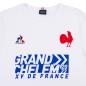 France Mens Grand Chelem Winners 2022 Tee - Le Coq Sportif White - Logos